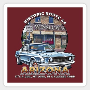 Historic Route 66 Arizona Sticker